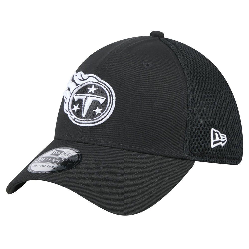 New Era Tennessee Titans Black Main Neo 39THIRTY Flex Hat cheap