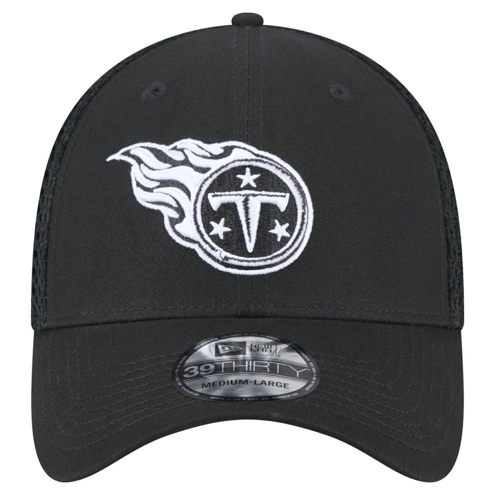 New Era Tennessee Titans Black Main Neo 39THIRTY Flex Hat cheap