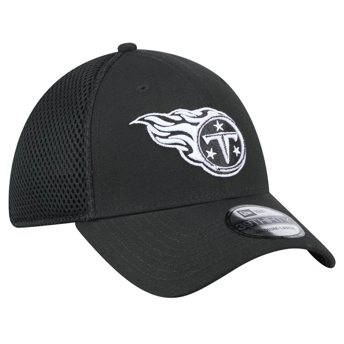 New Era Tennessee Titans Black Main Neo 39THIRTY Flex Hat cheap