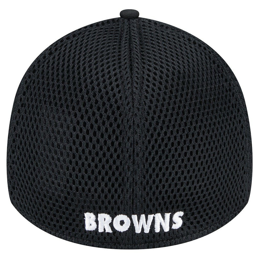 Cleveland Browns New Era Main Neo 39THIRTY Flex Hat - Black on sale