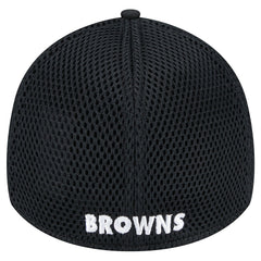 Cleveland Browns New Era Main Neo 39THIRTY Flex Hat - Black on sale