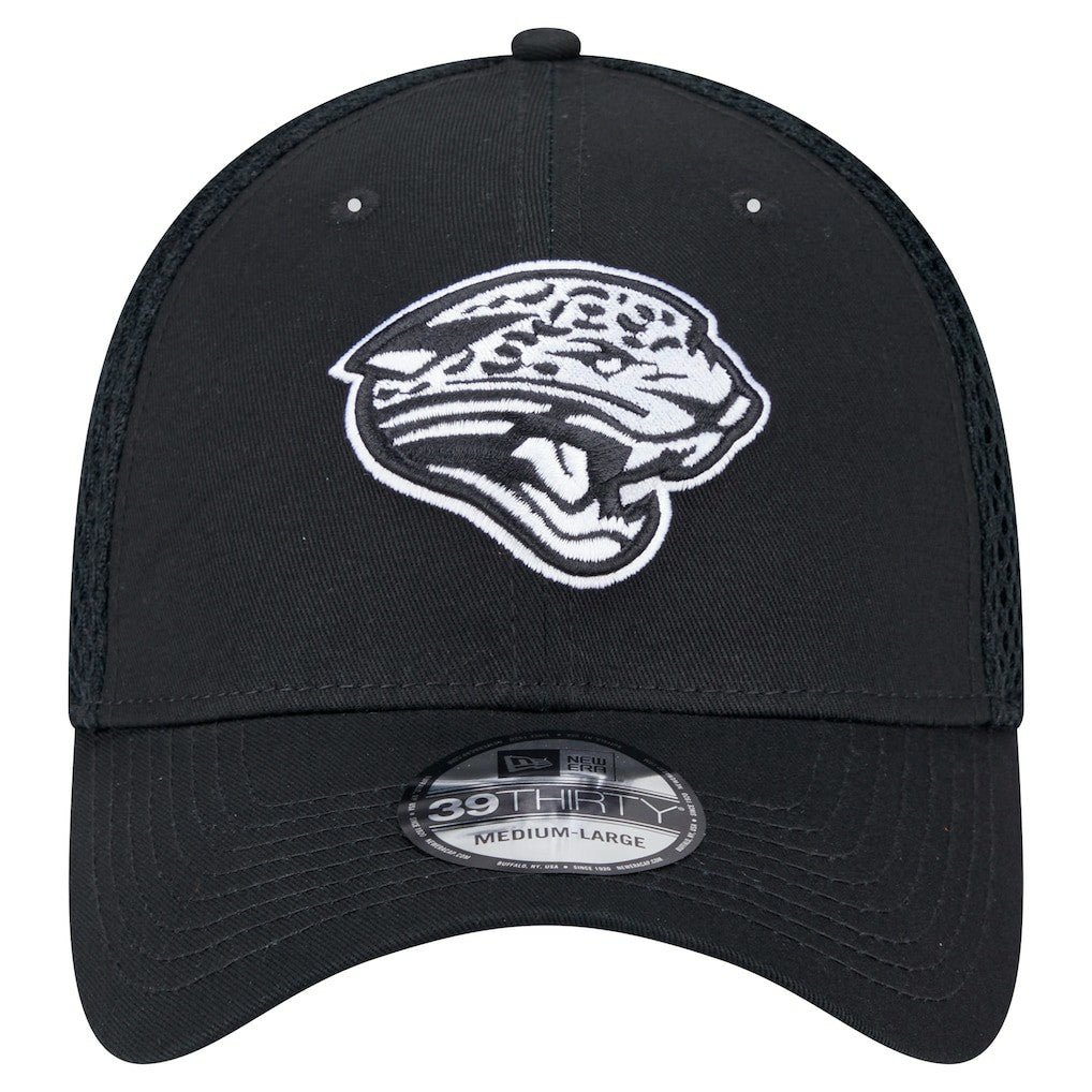 New Era Jacksonville Jaguars Black Main Neo 39THIRTY Flex Hat cheap