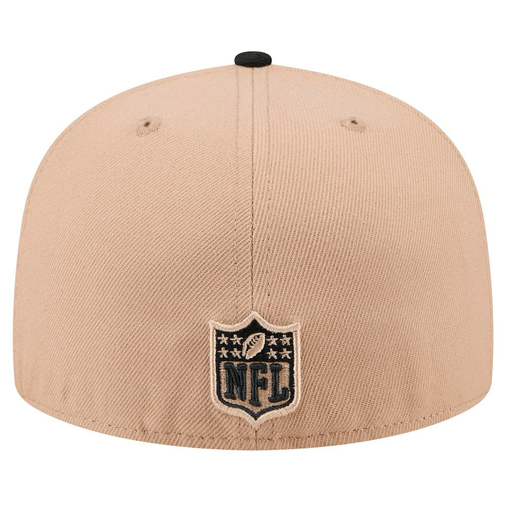 Cincinnati Bengals New Era Logo Main 59FIFTY Fitted Hat - Tan outlet