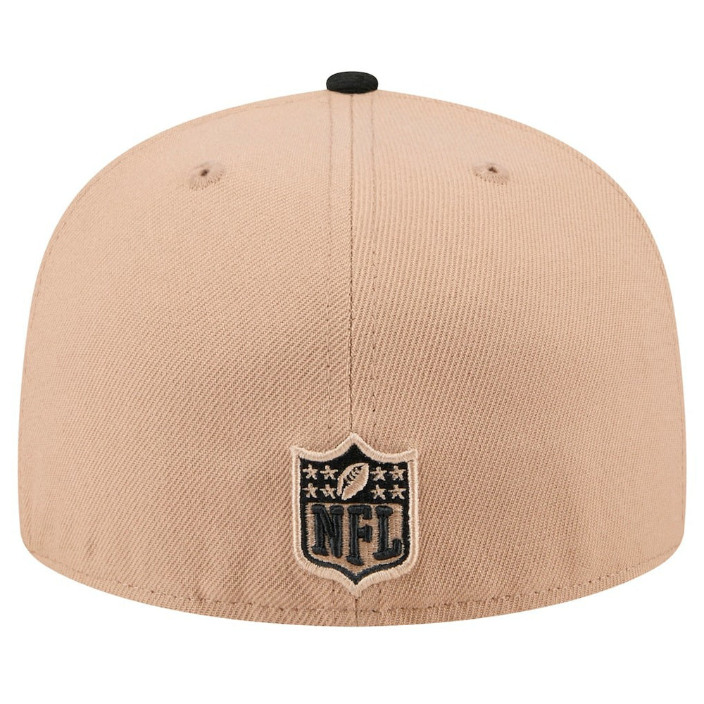 Cincinnati Bengals New Era Logo Main 59FIFTY Fitted Hat - Tan outlet