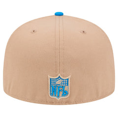 Detroit Lions New Era Throwback Logo Main 59FIFTY Fitted Hat - Tan on sale