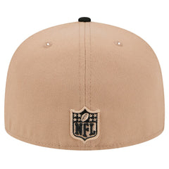 New Orleans Saints New Era Logo Main 59FIFTY Fitted Hat - Tan sale