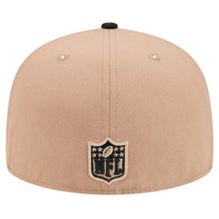 Pittsburgh Steelers New Era Logo Main 59FIFTY Fitted Hat - Tan discount