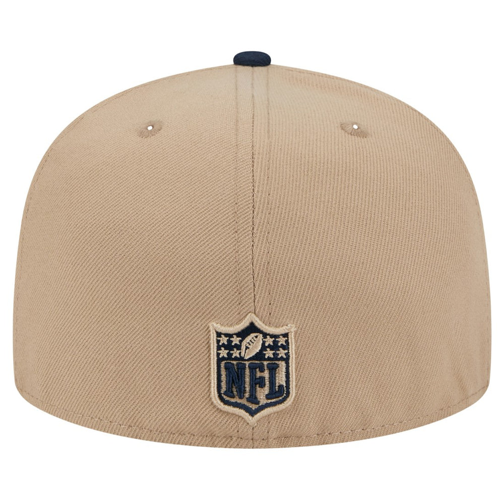 Tennessee Titans New Era Logo Main 59FIFTY Fitted Hat - Tan outlet