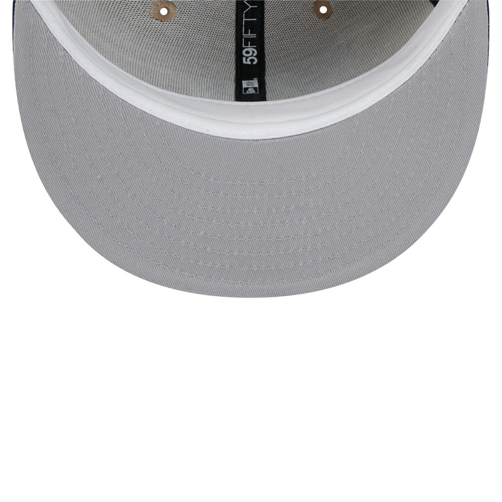 Tennessee Titans New Era Logo Main 59FIFTY Fitted Hat - Tan outlet
