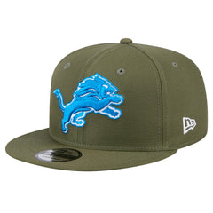 Detroit Lions New Era Main 9FIFTY Snapback Hat - Olive discount