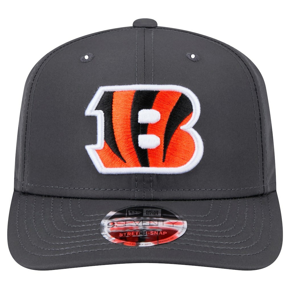 Cincinnati Bengals New Era Main 9SEVENTY Stretch-Snap Hat - Graphite cheap