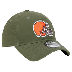 Cleveland Browns New Era Main 9TWENTY Adjustable Hat - Olive sale