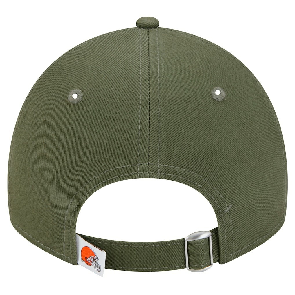 Cleveland Browns New Era Main 9TWENTY Adjustable Hat - Olive sale