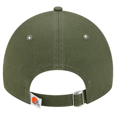 Cleveland Browns New Era Main 9TWENTY Adjustable Hat - Olive sale
