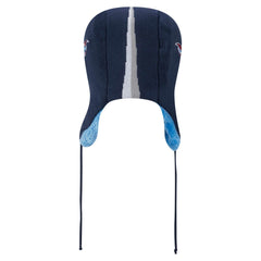 Tennessee Titans New Era Helmet Head Trapper Knit Hat - Navy cheap