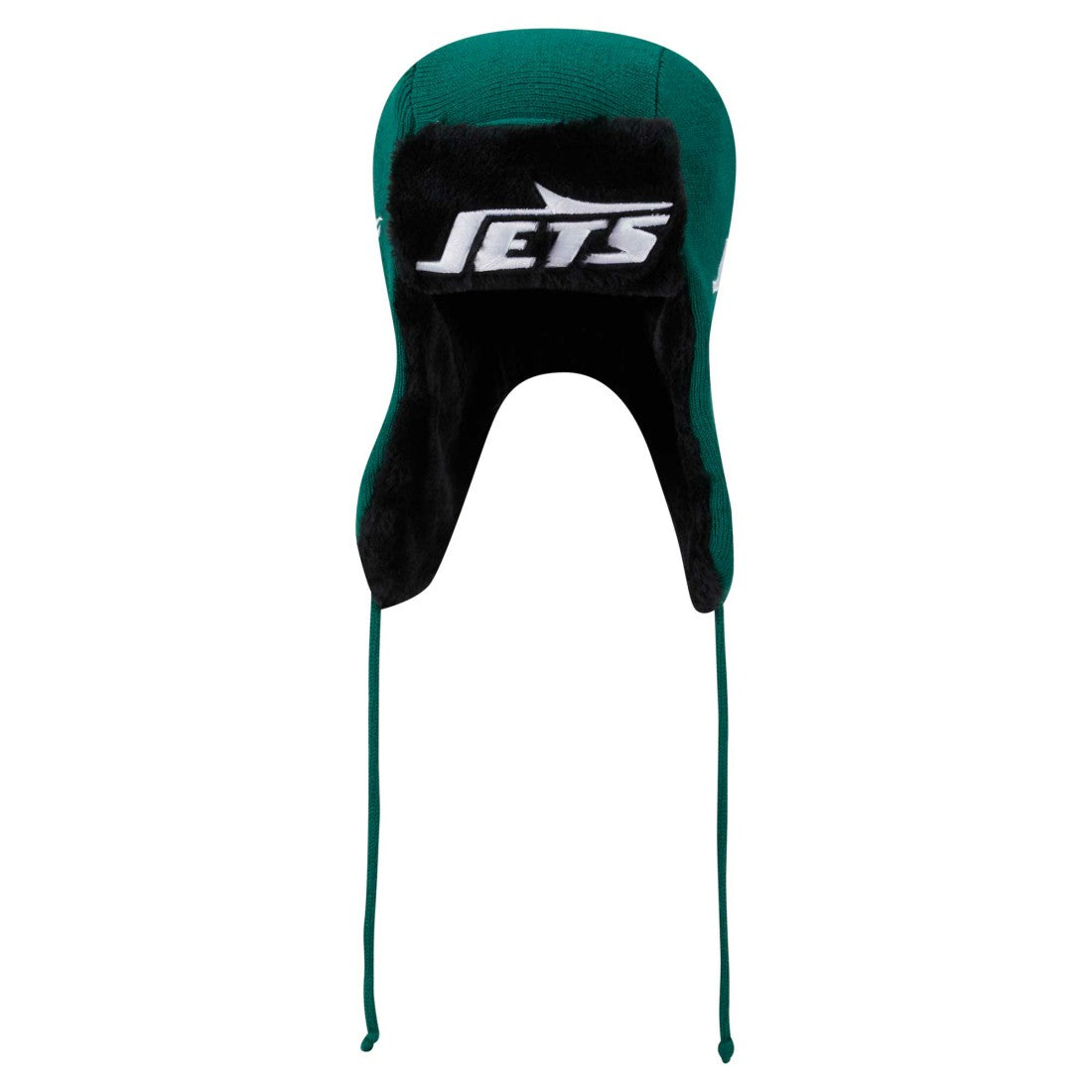 New York Jets New Era Helmet Head Trapper Knit Hat - Green discount
