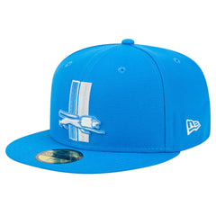 New Era Detroit Lions Blue Alternate Main 59FIFTY Fitted Hat sale