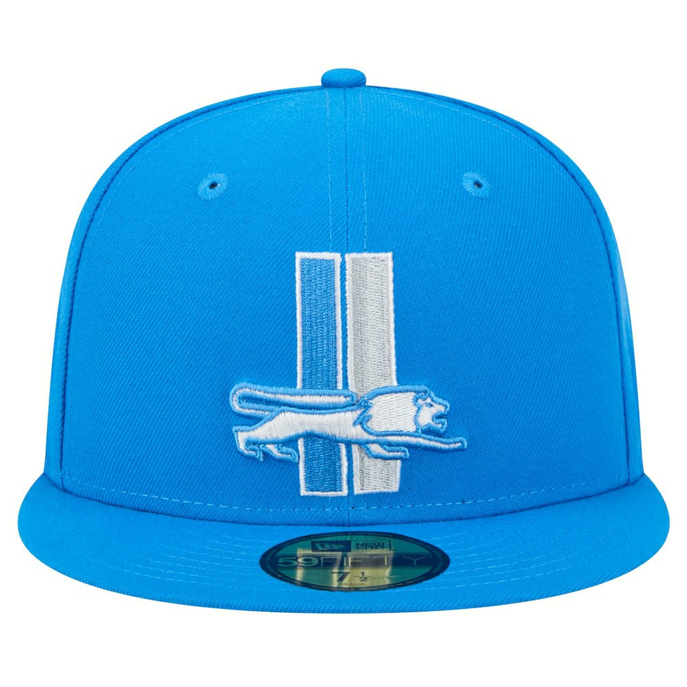 New Era Detroit Lions Blue Alternate Main 59FIFTY Fitted Hat sale
