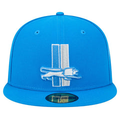New Era Detroit Lions Blue Alternate Main 59FIFTY Fitted Hat sale