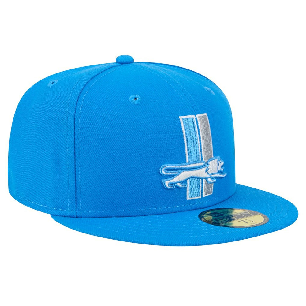 New Era Detroit Lions Blue Alternate Main 59FIFTY Fitted Hat sale