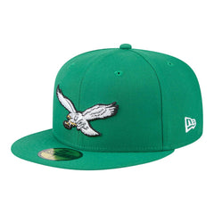New Era Philadelphia Eagles Kelly Green Main 59FIFTY Fitted Hat sale