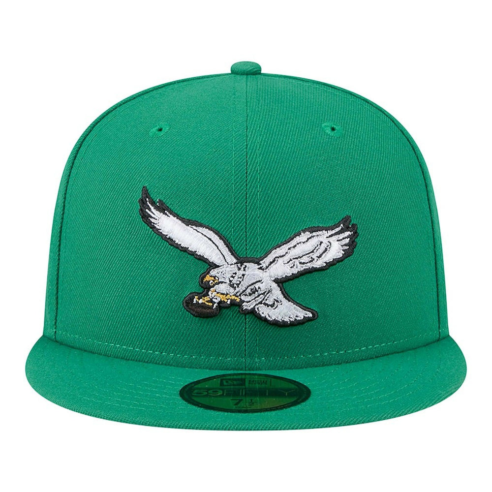 New Era Philadelphia Eagles Kelly Green Main 59FIFTY Fitted Hat sale