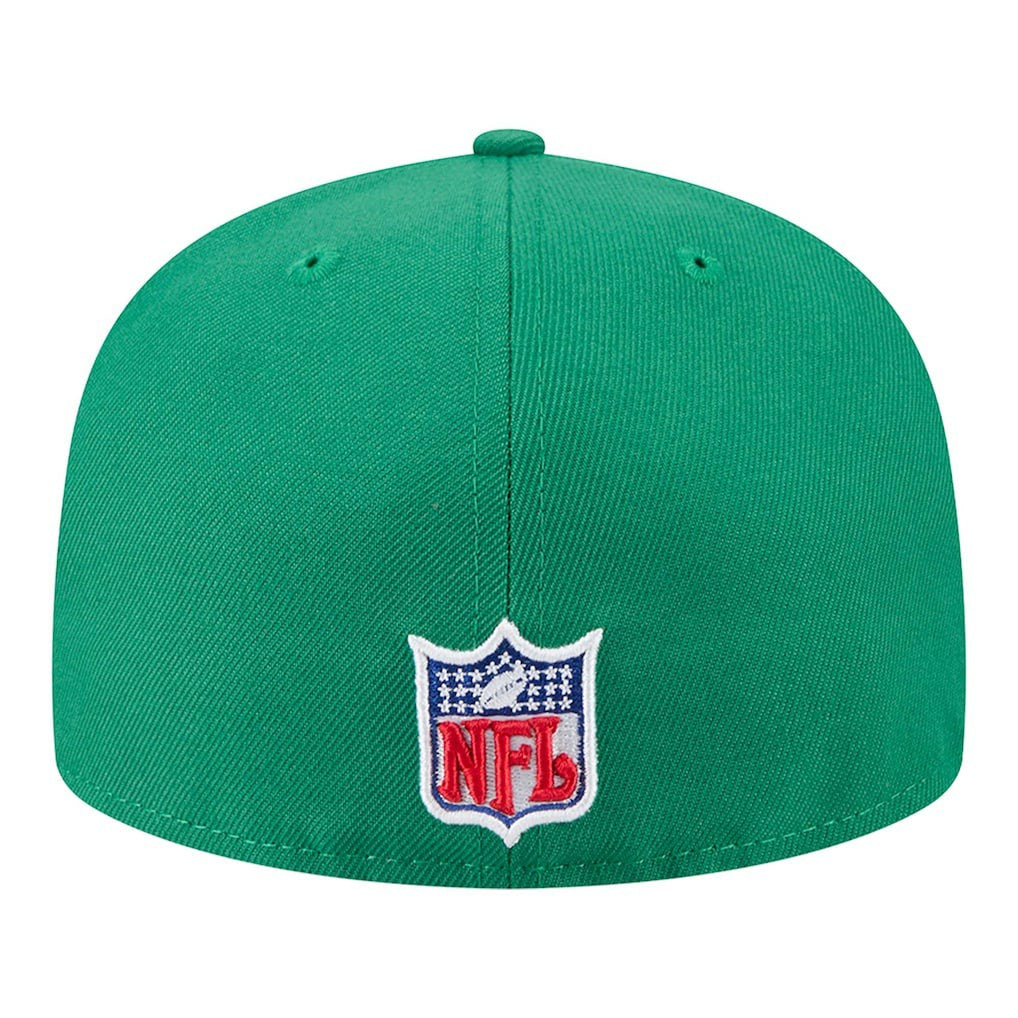 New Era Philadelphia Eagles Kelly Green Main 59FIFTY Fitted Hat sale