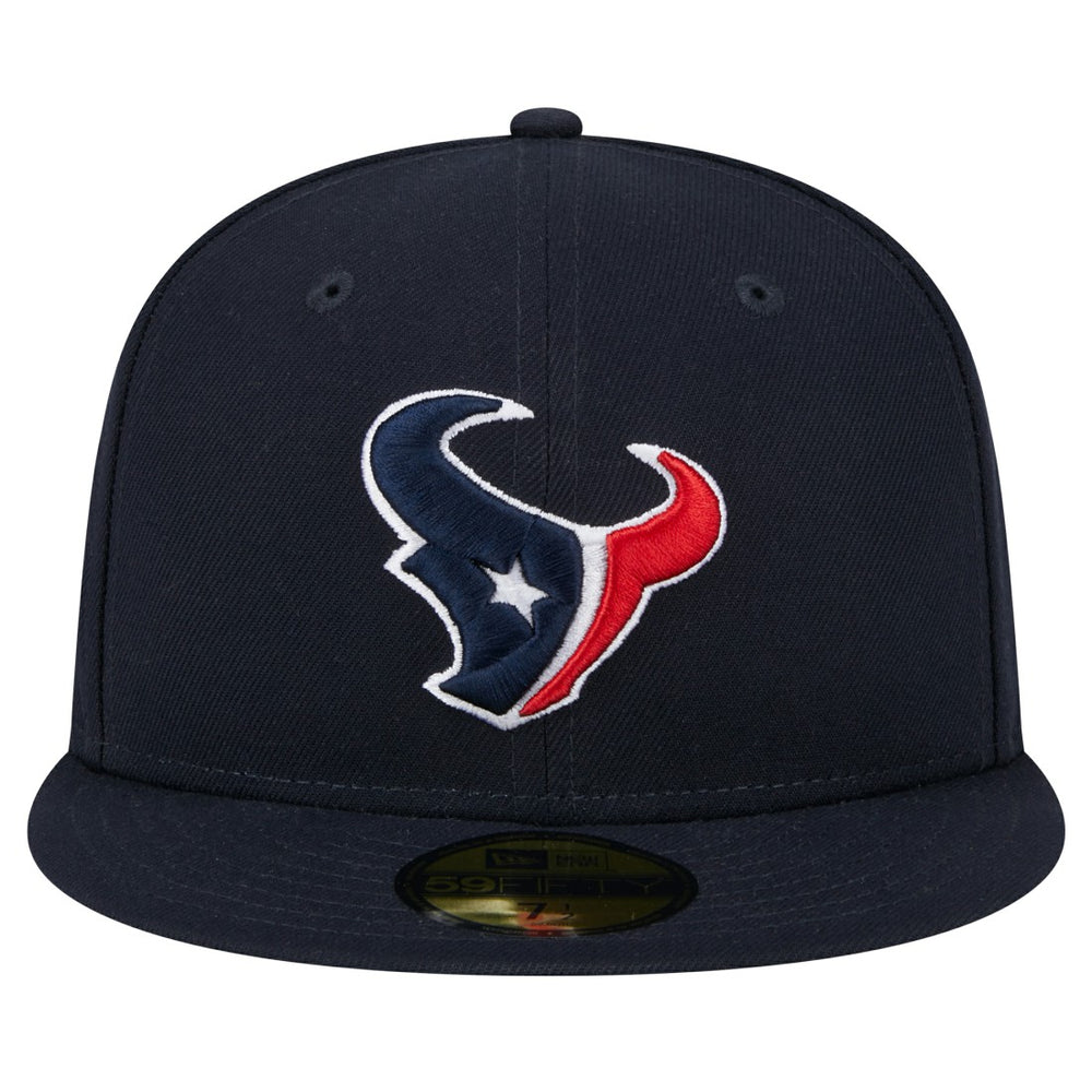 Houston Texans New Era Main Side Patch 59FIFTY Fitted Hat - Navy sale