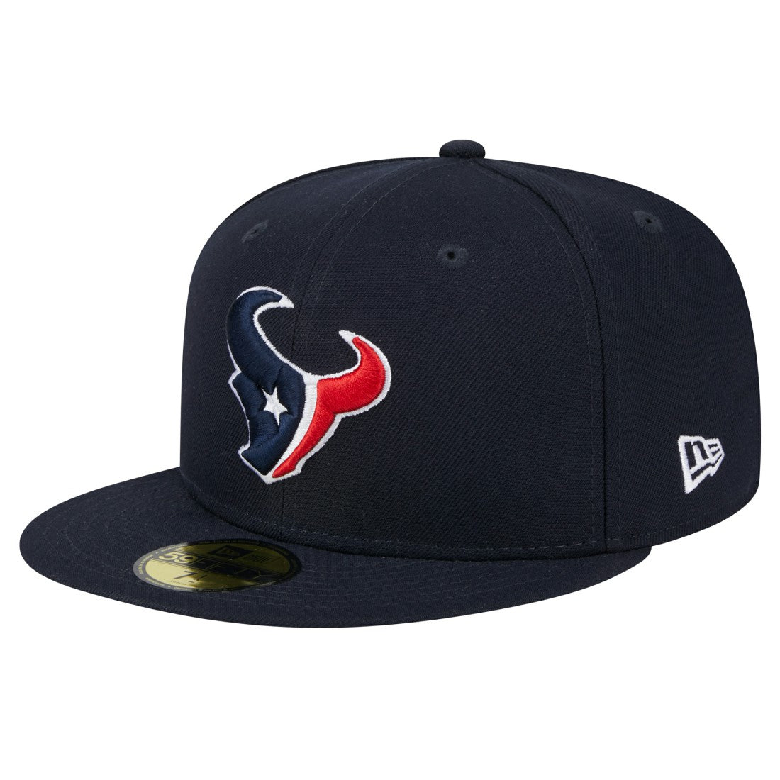 Houston Texans New Era Main Side Patch 59FIFTY Fitted Hat - Navy sale