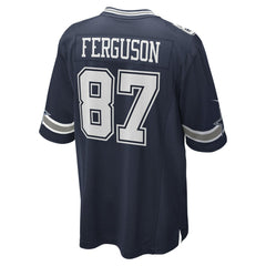 Jake Ferguson Dallas Cowboys Team Game Jersey - Navy for sale