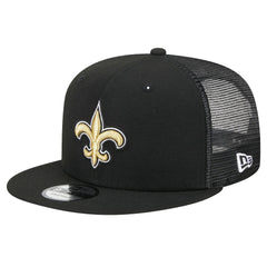 New Orleans Saints New Era Main Trucker 9FIFTY Snapback Hat - Black outlet