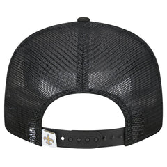 New Orleans Saints New Era Main Trucker 9FIFTY Snapback Hat - Black outlet