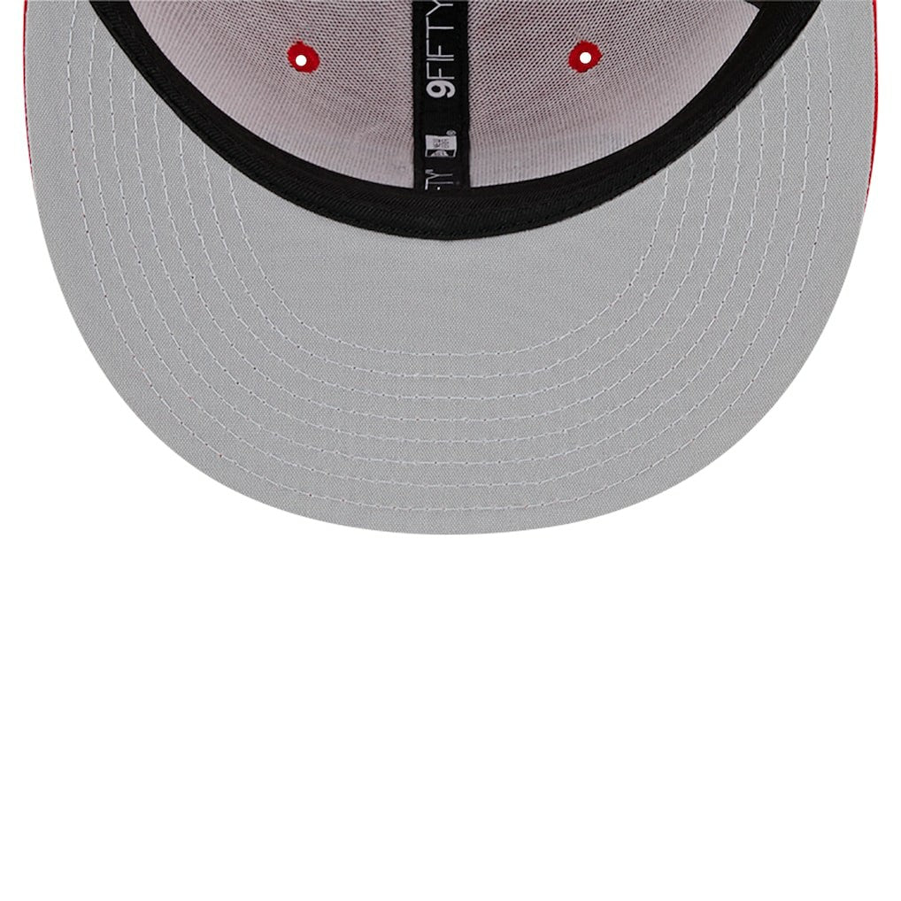 San Francisco 49ers New Era Main Trucker 9FIFTY Snapback Hat - Scarlet on sale