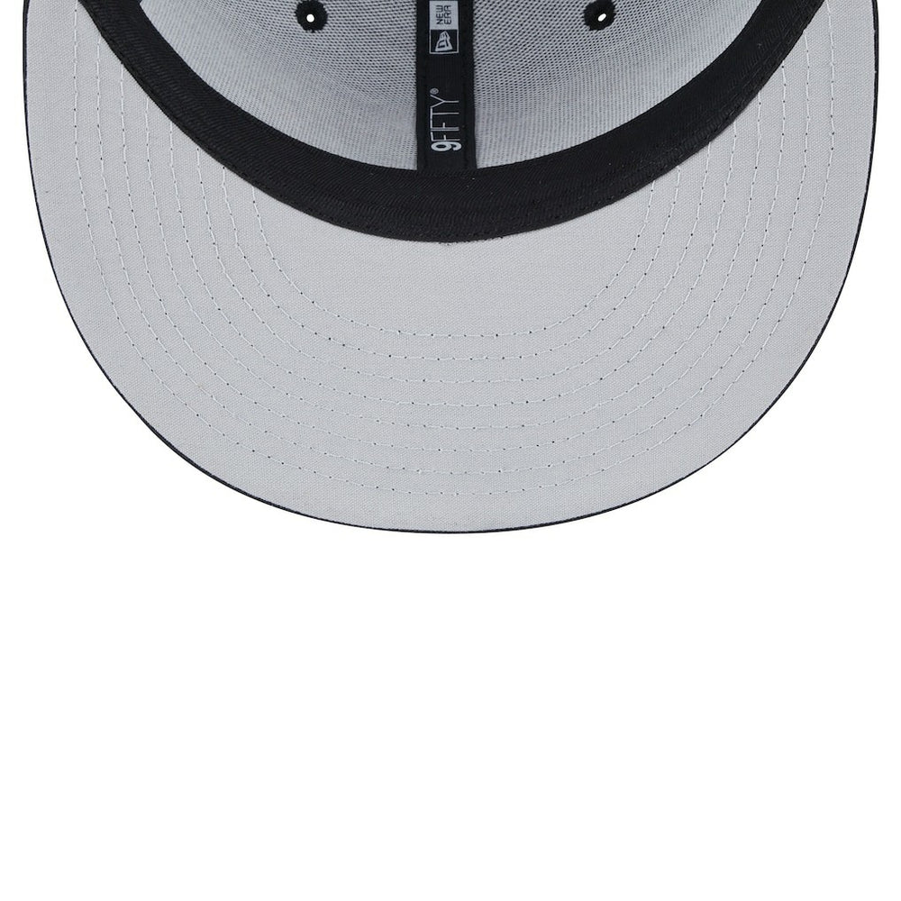 Cincinnati Bengals New Era Throwback Main Trucker 9FIFTY Snapback Hat - Black on sale