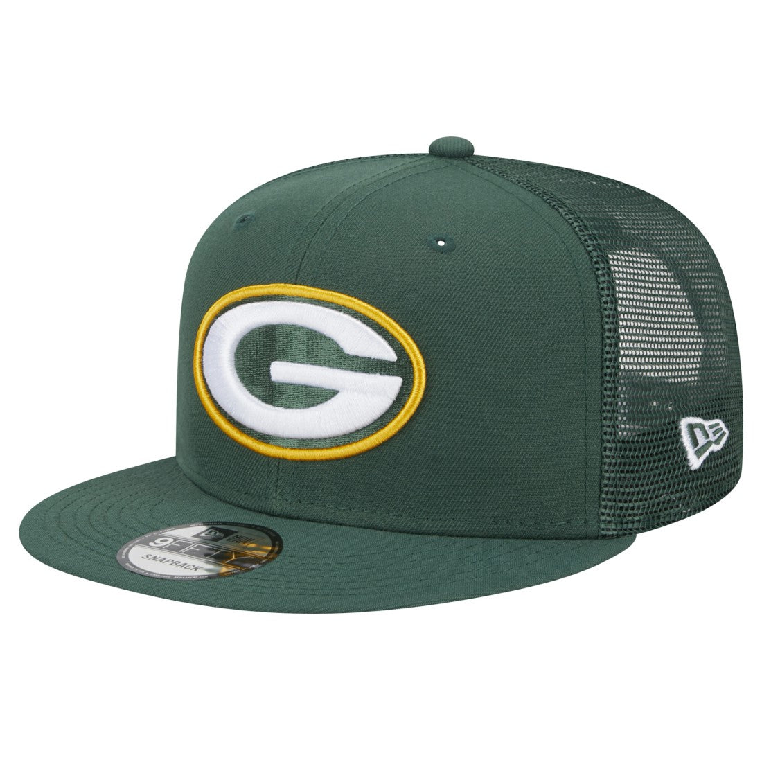 Green Bay Packers New Era Main Trucker 9FIFTY Snapback Hat - Green cheap