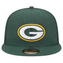 Green Bay Packers New Era Main Trucker 9FIFTY Snapback Hat - Green cheap