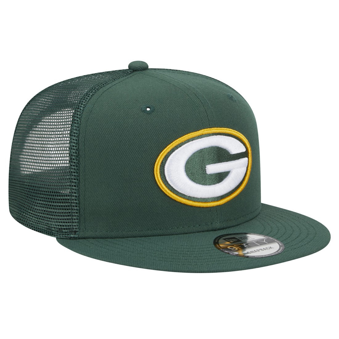 Green Bay Packers New Era Main Trucker 9FIFTY Snapback Hat - Green cheap