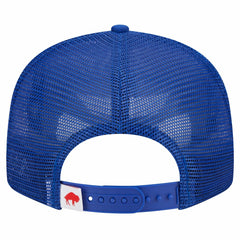 Buffalo Bills New Era Throwback Main Trucker 9FIFTY Snapback Hat - Royal for sale