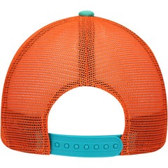 Miami Dolphins New Era Youth A-Frame 9FORTY Trucker Adjustable Hat - Aqua on sale