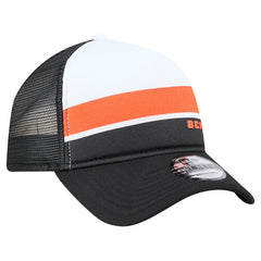 Cincinnati Bengals New Era Youth Sport Night Color Block 9FORTY A-Frame Trucker Adjustable Hat - Black outlet
