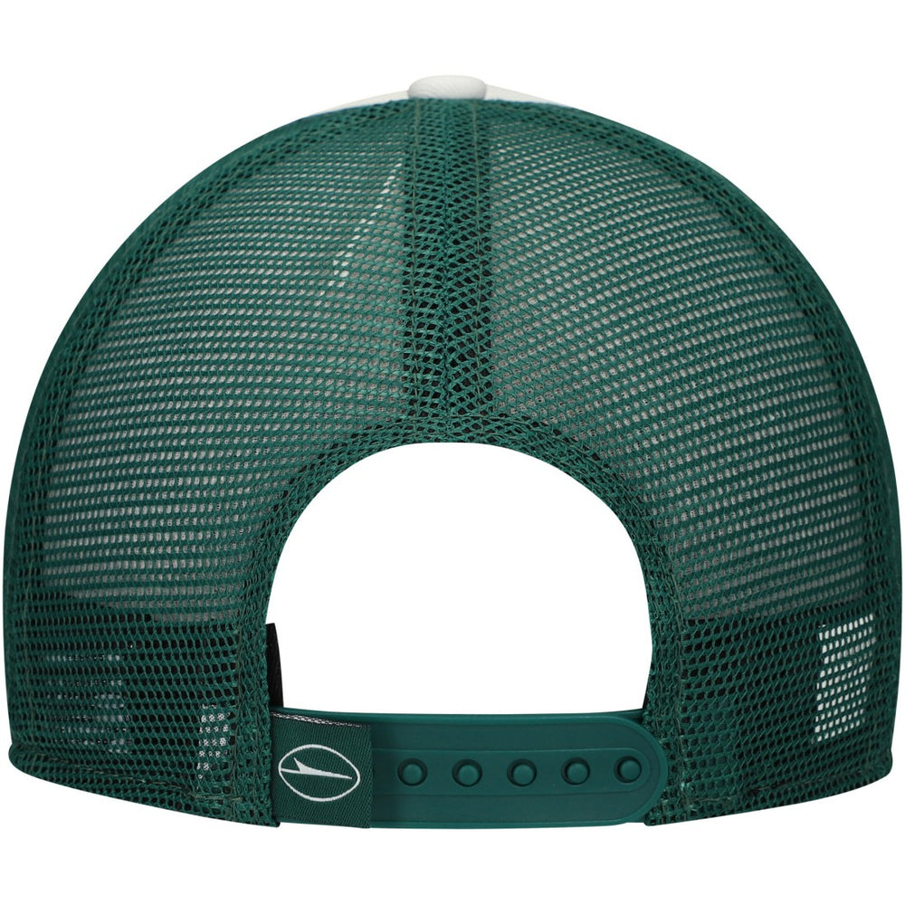 New York Jets New Era Youth Sport Night Color Block 9FORTY A-Frame Trucker Adjustable Hat - Green cheap