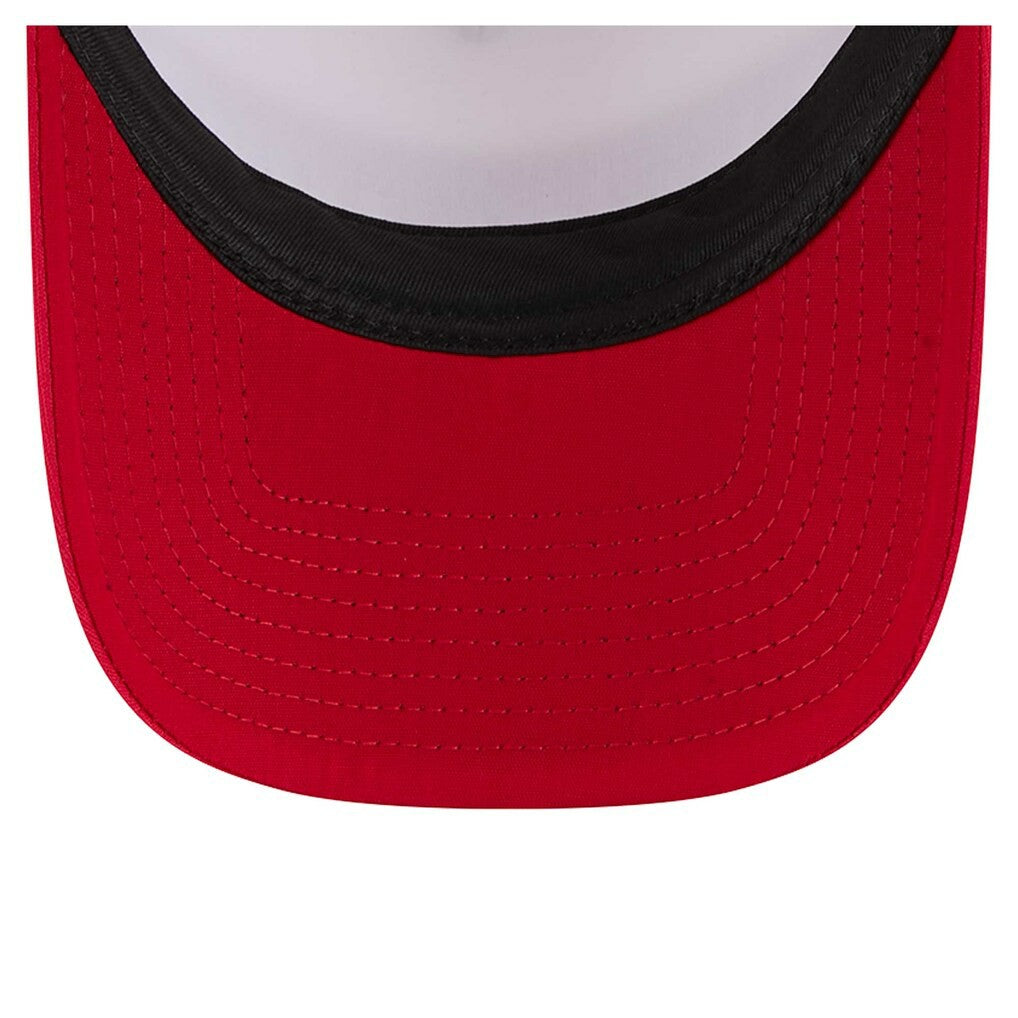 San Francisco 49ers New Era Preschool Sport Night Color Block 9FORTY A-Frame Trucker Adjustable Hat - Scarlet outlet
