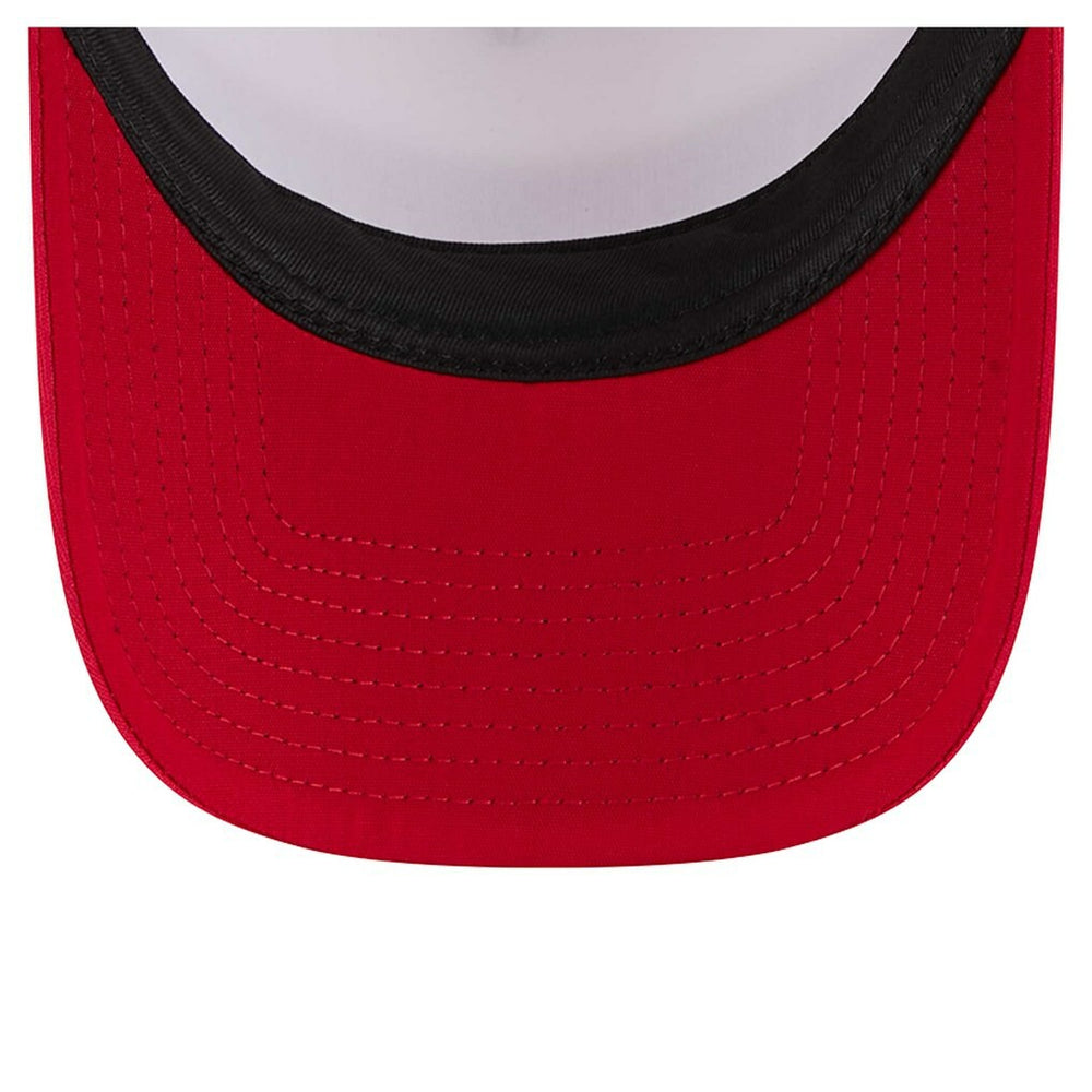 San Francisco 49ers New Era Preschool Sport Night Color Block 9FORTY A-Frame Trucker Adjustable Hat - Scarlet outlet