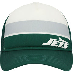 New York Jets New Era Preschool Sport Night Color Block 9FORTY A-Frame Trucker Adjustable Hat - Green online