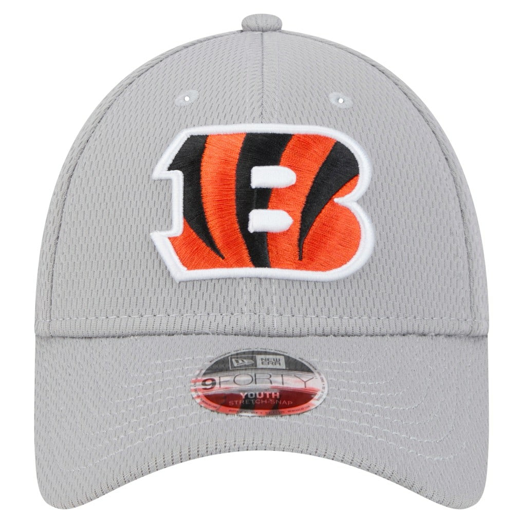 Cincinnati Bengals New Era Youth Main 9FORTY Adjustable Hat - Gray online