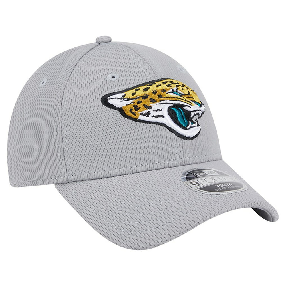 Jacksonville Jaguars New Era Youth Main 9FORTY Adjustable Hat - Gray discount