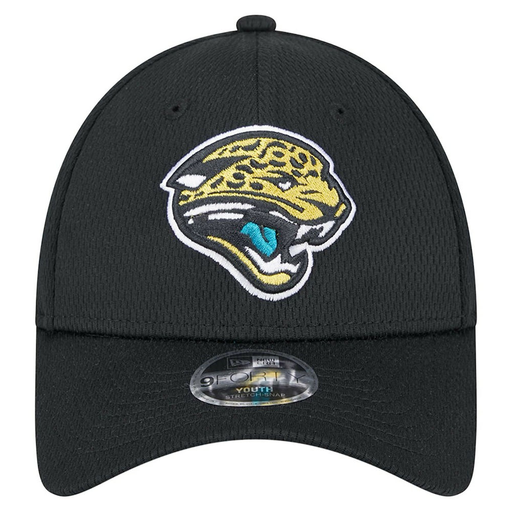 Jacksonville Jaguars New Era Youth Main 9FORTY Adjustable Hat - Black for sale