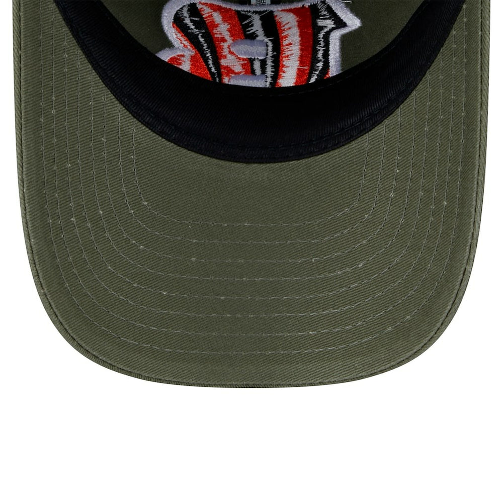 Cincinnati Bengals New Era Youth Main 9TWENTY Adjustable Hat - Olive cheap