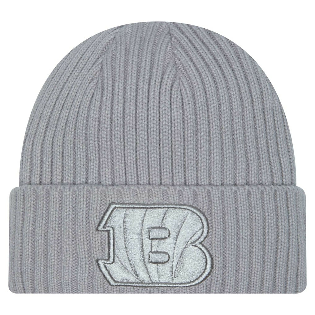 Cincinnati Bengals New Era Youth Color Pack Cuffed Knit Hat - Gray discount