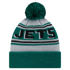 New York Jets New Era Youth Main Cuffed Knit Hat with Pom - Green outlet
